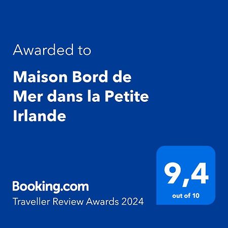 Maison Bord De Mer Dans La Petite Irlande Auderville Exterior photo